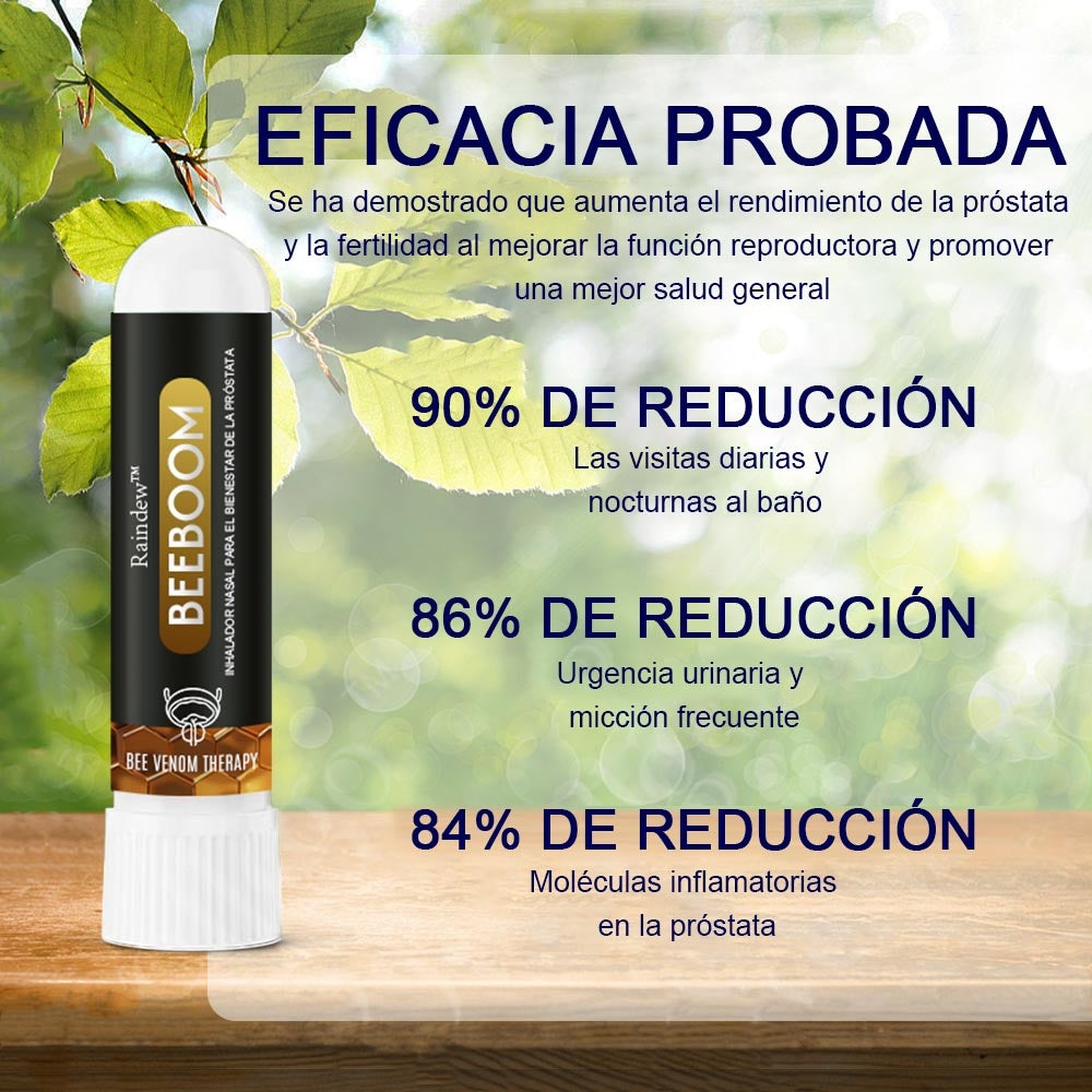 BeeBoom™ | Inhalador nasal inspirado en la naturaleza