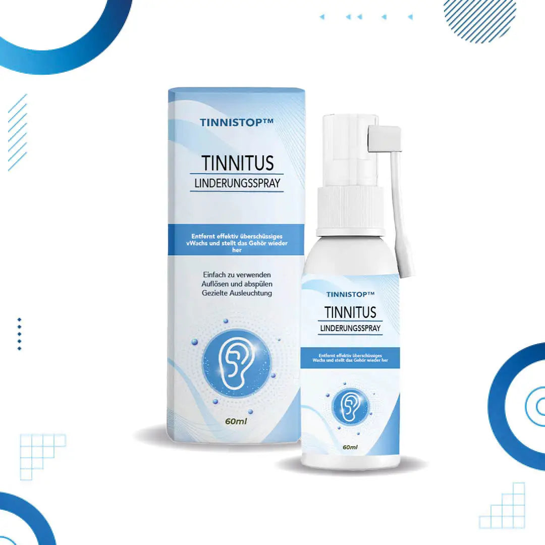 TinniStop™ Aerosol para tinnitus | Deja inmediatamente de sonar en los oídos