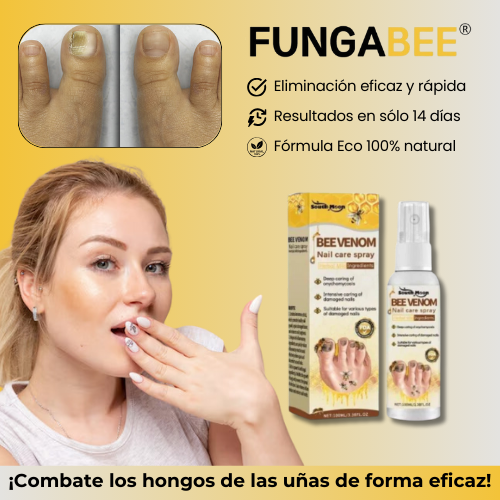 FungaBee® Spray para ayudar a combatir los hongos de las uñas de forma eficaz